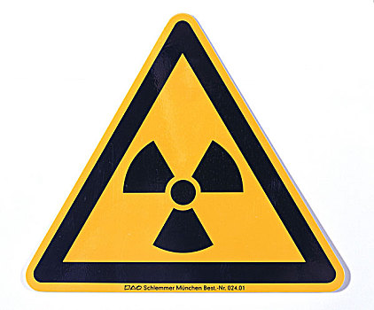 警告标识,危险,象征,放射性,裁剪,小路