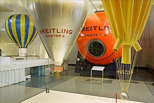 气球,吊舱,模型,世界,博物馆,运输,瑞士