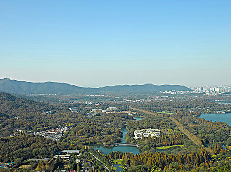 三台山鹬鹄湾全景