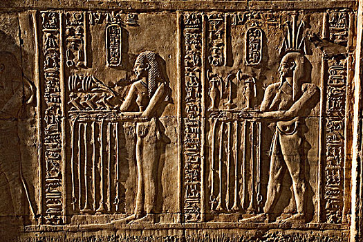 象形文字,寺庙,靠近,阿斯旺,埃及
