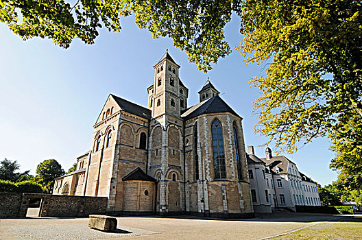 教堂,房子,北莱茵威斯特伐利亚,德国,欧洲