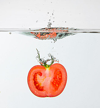 番茄入水