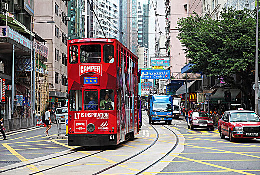香港双层有轨电车