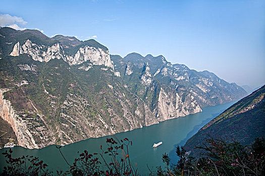 长江三峡巫峡峡谷