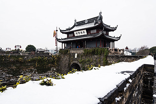 苏州雪景风光
