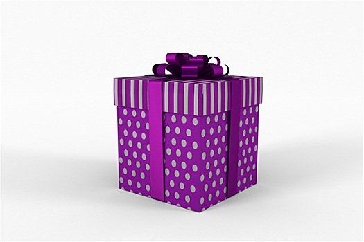 紫色,银,礼盒