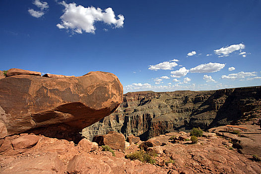 岩石构造,风景,西部,边缘,大峡谷,亚利桑那,美国