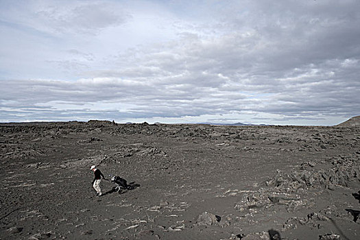 高尔夫,熔岩原,雷克雅奈斯,冰岛