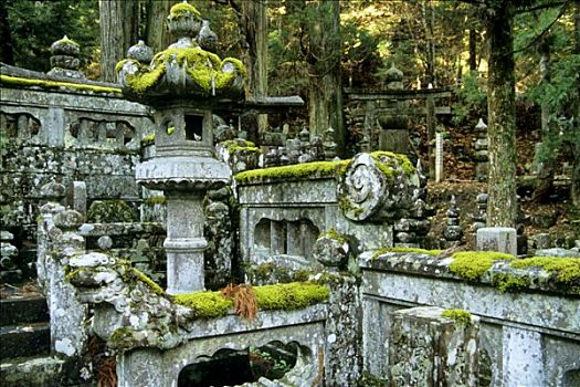 日本,关西,墓地