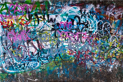 街道,涂鸦,背景