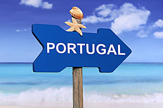 葡萄牙,海岸,度假,夏天