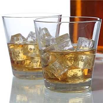 威士忌酒,威士忌,玻璃杯