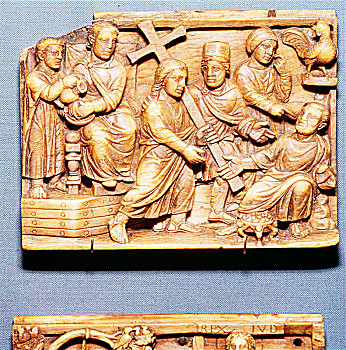 耶稣,圣彼得,象牙制品,拜占庭风格,盒子,早,5世纪,艺术家,未知