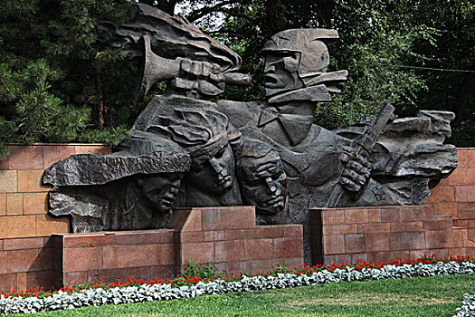 雕塑,战争,纪念,和平
