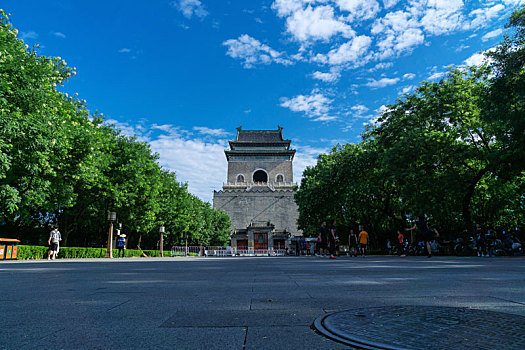 北京中轴线钟楼