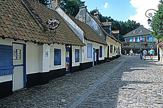 法国,北加莱海峡地区,街道