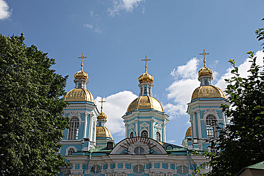 圣诞老人,大教堂,圣彼得堡,俄罗斯,艺术家