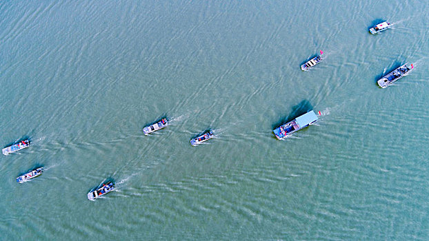 洪泽湖渔船