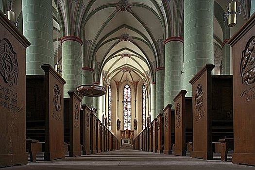 教区教堂,北莱茵威斯特伐利亚,德国,欧洲