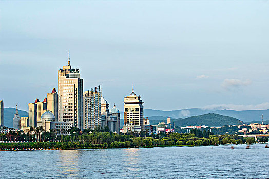 松花江外滩建筑景观