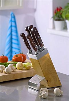 刀,刀架,蔬菜,背景