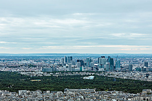 法国巴黎城市天际线
