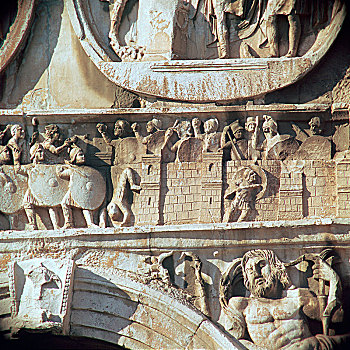围,维罗纳,君士坦丁凯旋门,公元前4世纪,艺术家,未知