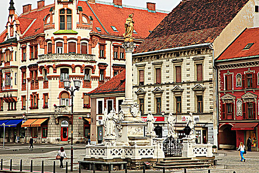 斯洛文尼亚,马里博尔,大广场,纪念建筑