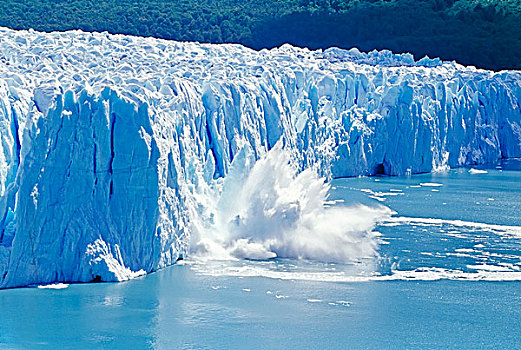 冰河,冰,融化,冰山,莫雷诺冰川,巴塔哥尼亚,阿根廷,南美