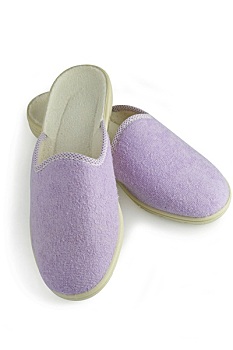 紫色,拖鞋