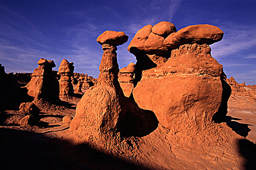 岩石构造,州立公园,鬼怪,山谷,犹他,美国
