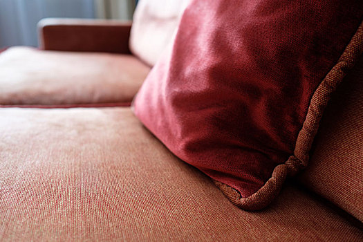 垫子,红色,沙发,扶手,软垫,家具