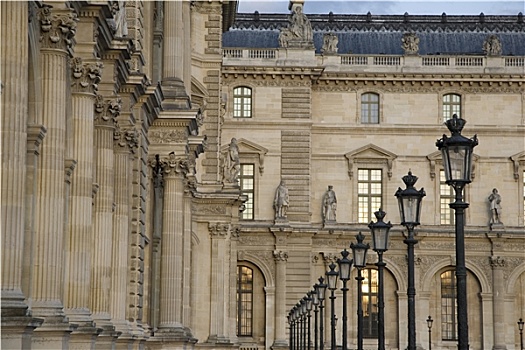 卢浮宫,美术馆,巴黎,法国