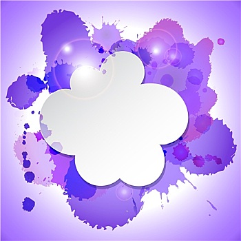 抽象,对话气泡框,云,污点