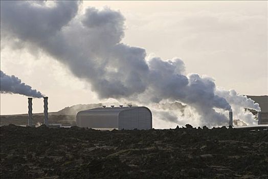 地热发电站,雷克雅未克,南,冰岛,欧洲