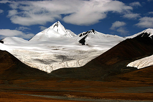 各拉丹冬雪山