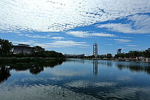 北京市朝阳区北辰东路城市建设奥林匹克中心,鸟巢