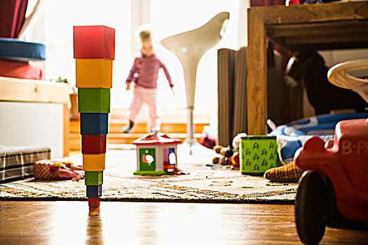 玩具,客厅,女孩,玩,背景