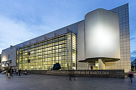 巴塞罗那当代艺术馆,博物馆,巴塞罗那,西班牙