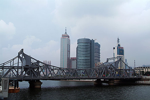 天津海河风光－解放桥