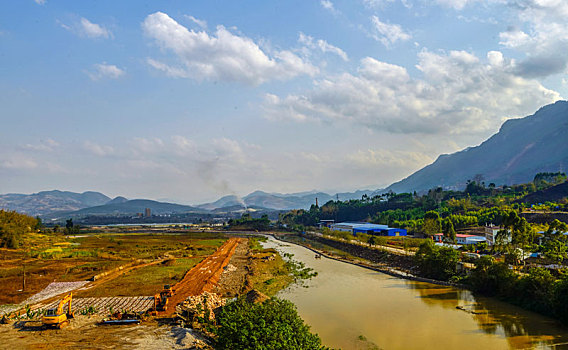 美丽的田野