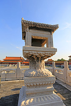 北京故宫太和殿前嘉量