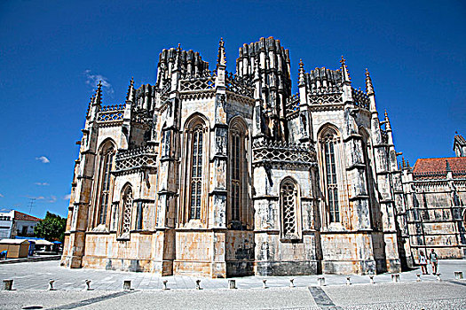 户外,尚未完成,小教堂,寺院,巴塔利亚,葡萄牙,2009年