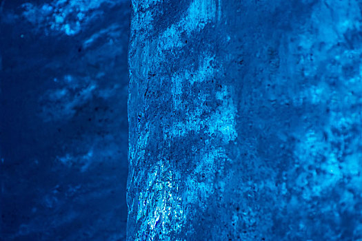 特写,蓝色,冰,墙壁,室内,冰河,隧道