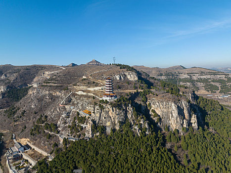 济南黄花山真经寺佛塔