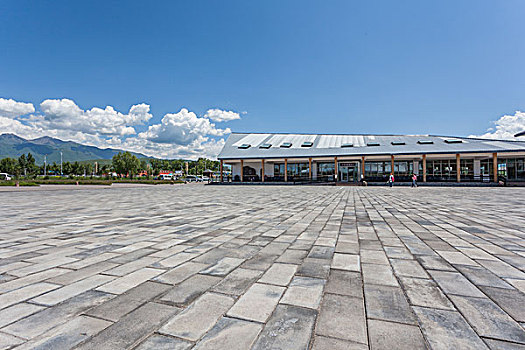 新疆那拉提景区广场