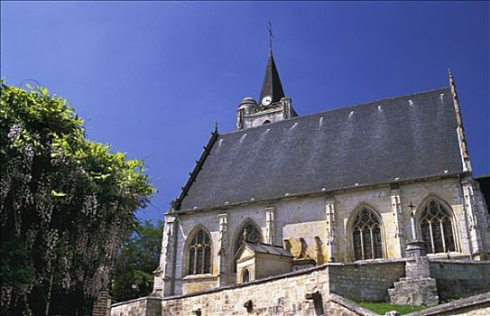法国,诺曼底,教堂