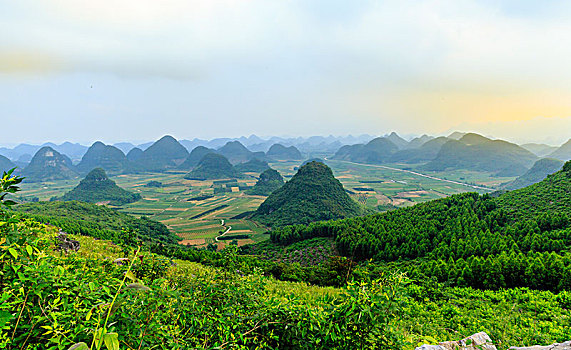 山区田园风光