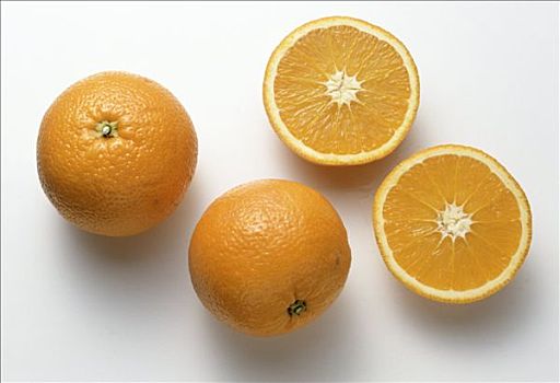一半,橘子
