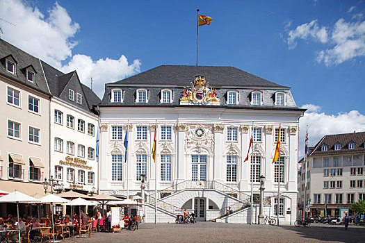 老市政厅,市场,北莱茵威斯特伐利亚,德国,欧洲
